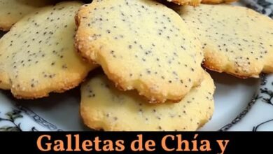 Galletas de Chía y Limón