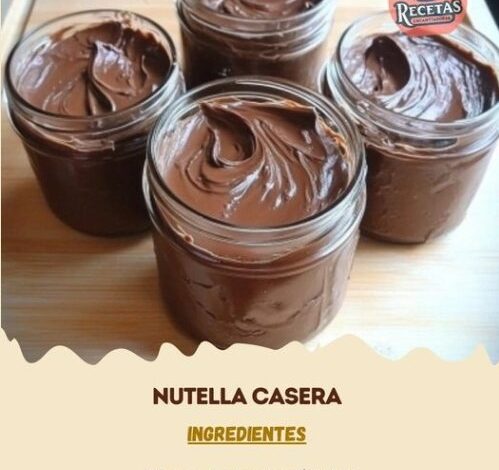 NUTELLA CASERA NUTELLA CASERA