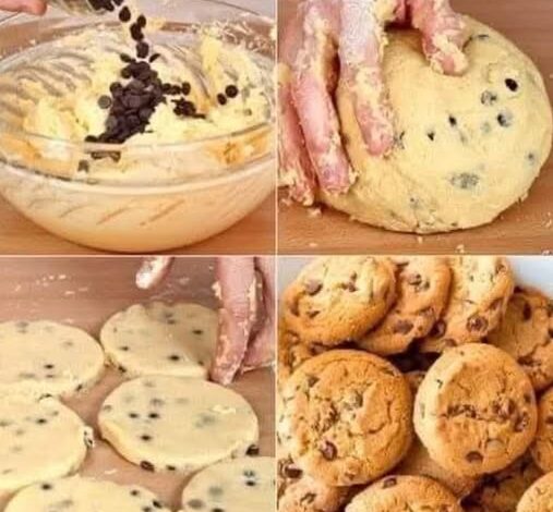 GALLETAS CON CHISPAS DE CHOCOLATE GALLETAS CON CHISPAS DE CHOCOLATE