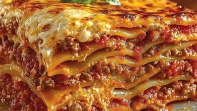 Lasaña Casera de Carne: Un Clásico que Te Enamorará