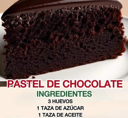 Pastel de Chocolate Casero Pastel de Chocolate Casero