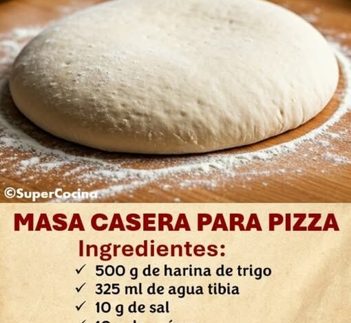 MASA DE PIZZA MASA DE PIZZA