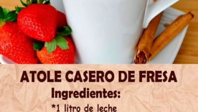 Atole de Fresa