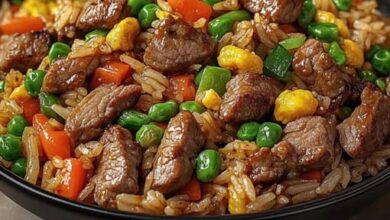 Salteado de Res con Arroz Frito