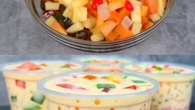Bebida de Gelatina de Tapioca Afrutada