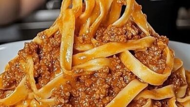 Fideos a la Boloñesa