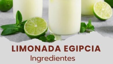 Limonada Egipcia: Refrescante y Aromática