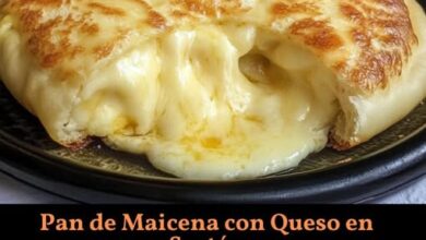 Pan de Maicena con Queso en Sartén