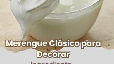 Merengue Clásico: Ligero, Dulce y Versátil