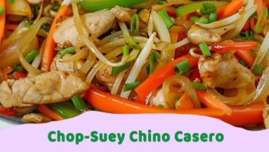 Chop-Suey Chino Casero: Un Clásico Lleno de Sabor y Nutrientes
