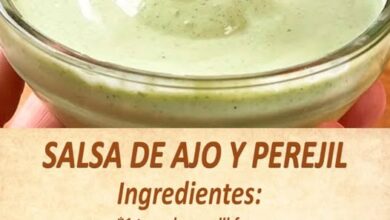 Salsa de Perejil y Ajo