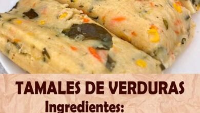 Tamales de Verduras