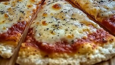 Pizza de Avena Saludable