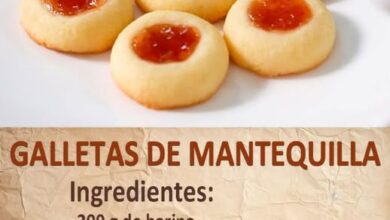 Galletas de Mantequilla con Mermelada