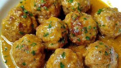 Albóndigas en Salsa de Almendras