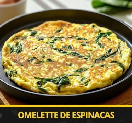 Omelette de Espinacas Omelette de Espinacas