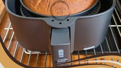 Bizcocho de Vainilla en Air Fryer