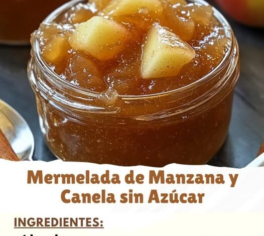 Mermelada de Manzana y Canela Sin Azúcar Mermelada de Manzana y Canela Sin Azúcar