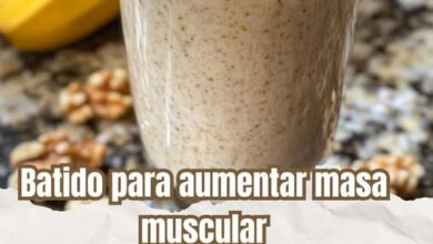 Batido Hiperproteico para Ganar Masa Muscular