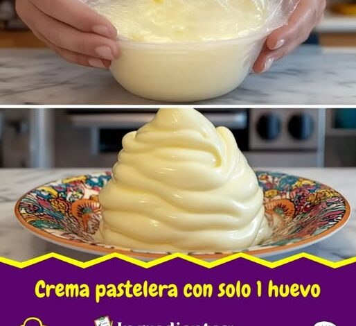 Crema Pastelera Suave con 1 Huevo Crema Pastelera Suave con 1 Huevo
