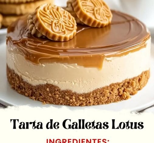 Tarta de Galletas Lotus Tarta de Galletas Lotus