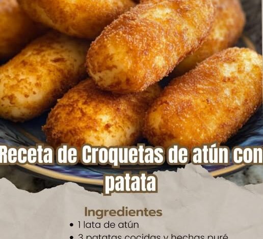 Croquetas de atún con patata Croquetas de atún con patata
