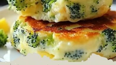 Tortitas de Brócoli con Papa y Queso