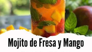 Mojito de Fresa y Mango