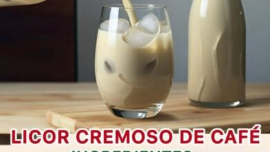 Licor cremoso de café tradicional