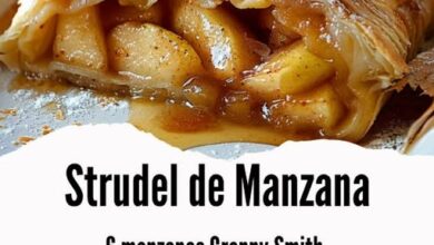 Strudel de Manzana con Toque de Canela