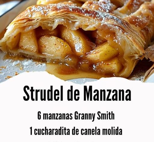 Strudel de Manzana con Toque de Canela Strudel de Manzana con Toque de Canela