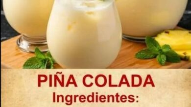 PIÑA COLADA DELICIOSA Y REFRESCANTE