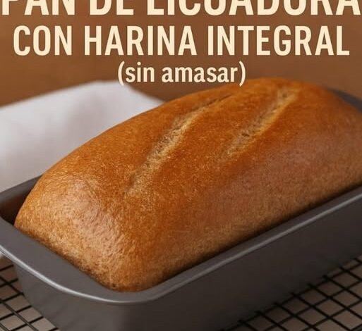 Pan de Licuadora con Harina Integral Pan de Licuadora con Harina Integral