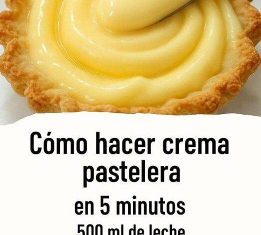 Cómo hacer crema pastelera en 5 minutos Cómo hacer crema pastelera en 5 minutos