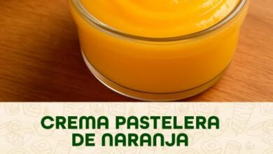 CREMA PASTELERA DE NARANJA