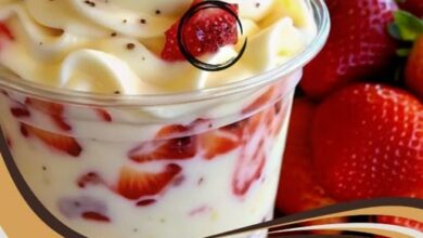 Receta de Crema para Fresas