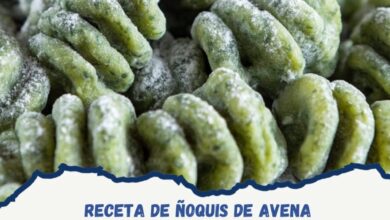 Receta de ñoquis de avena