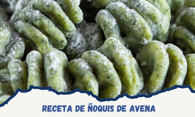 Receta de ñoquis de avena Receta de ñoquis de avena