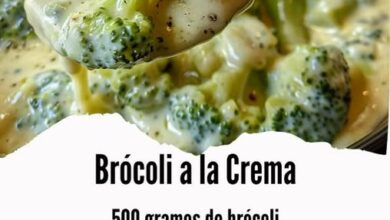 Brócoli a la Crema
