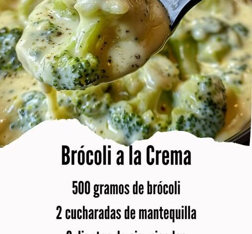 Brócoli a la Crema Brócoli a la Crema