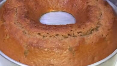 Receta de Bizcocho Gigante con 1 taza
