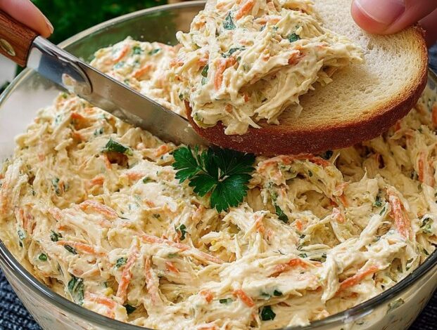 Sándwiches Cremosos de Pollo