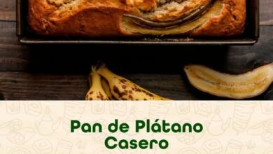 PAN DE PLÁTANO CASERO
